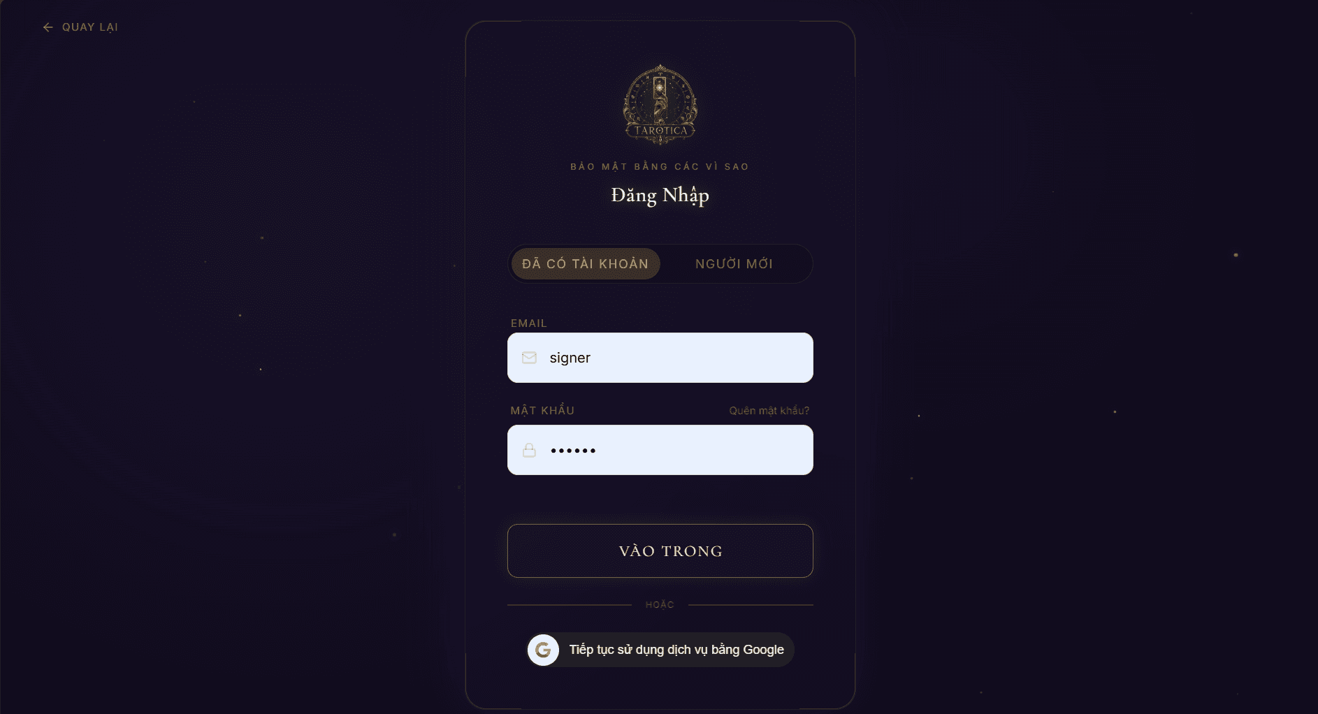 Authentication Portal & Google OAuth 2.0 Integration